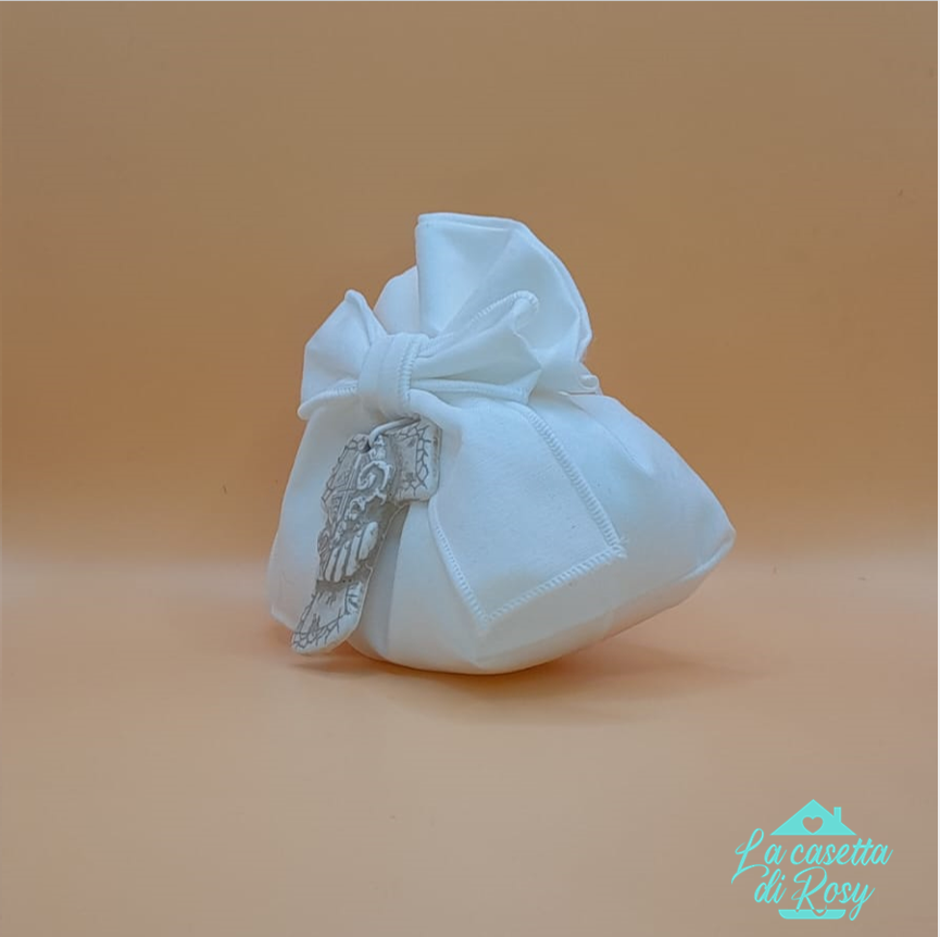 Sacchetto bomboniera Cresima Sacro Cuore Lucas 2