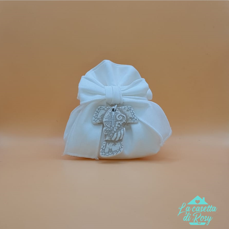 Sacchetto bomboniera Cresima Sacro Cuore Lucas