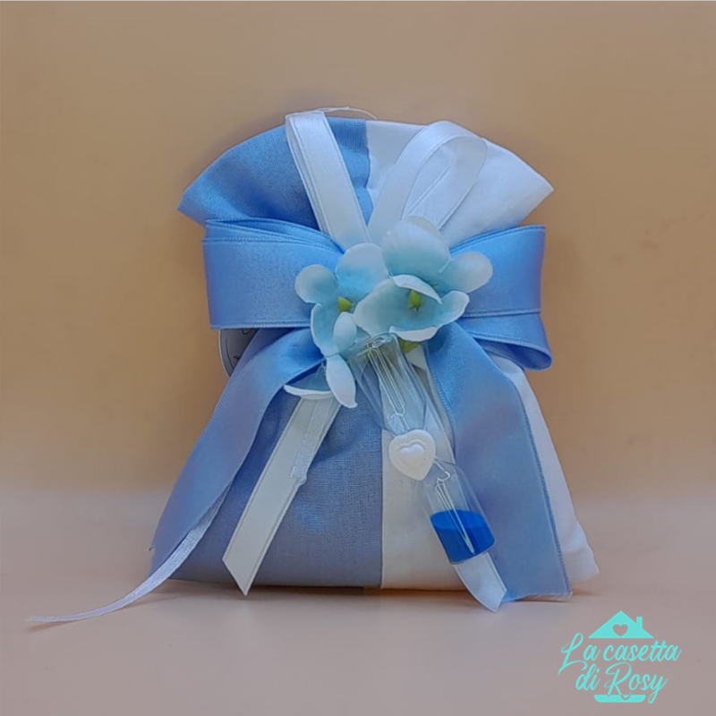 sacchetto profumato azzurro