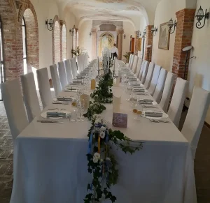 addobbo tavoli matrimonio by La Casetta di Rosy