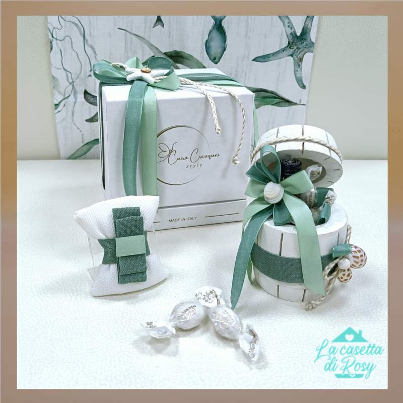 Bomboniera tema marino