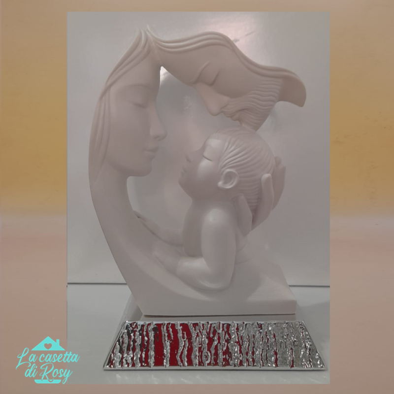 sacra famiglia argento Fantin 1