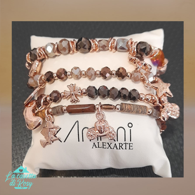 bracciali Kamani set ambra